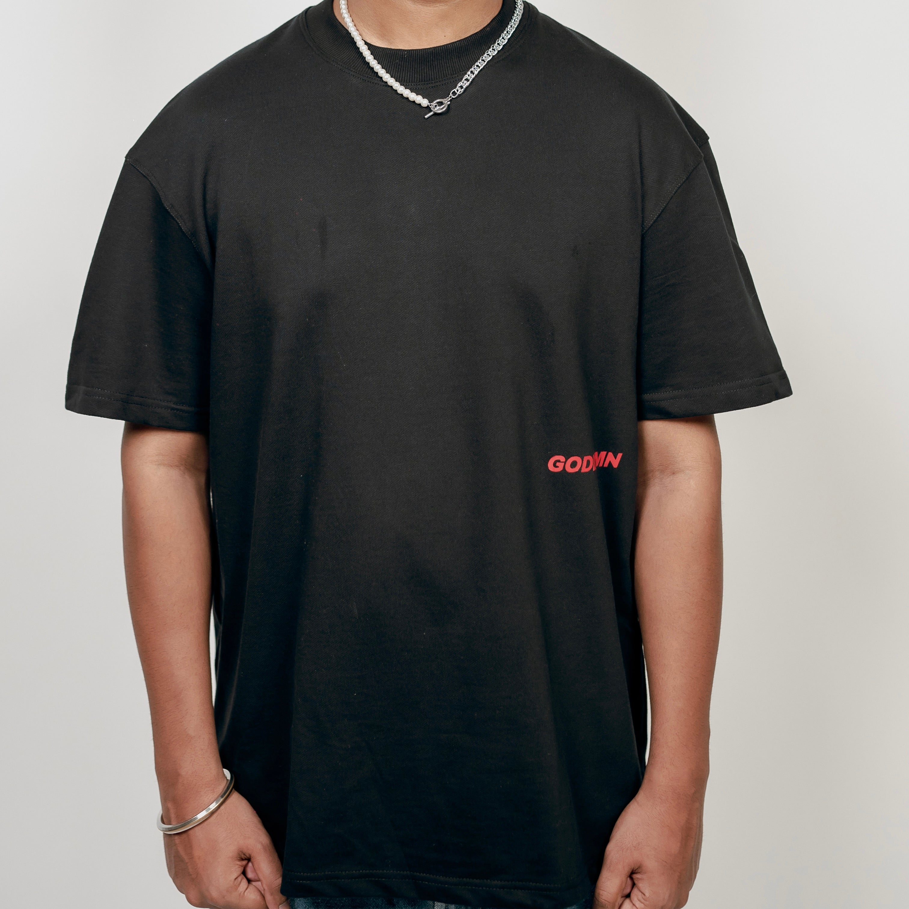 GD Plain Black Tee
