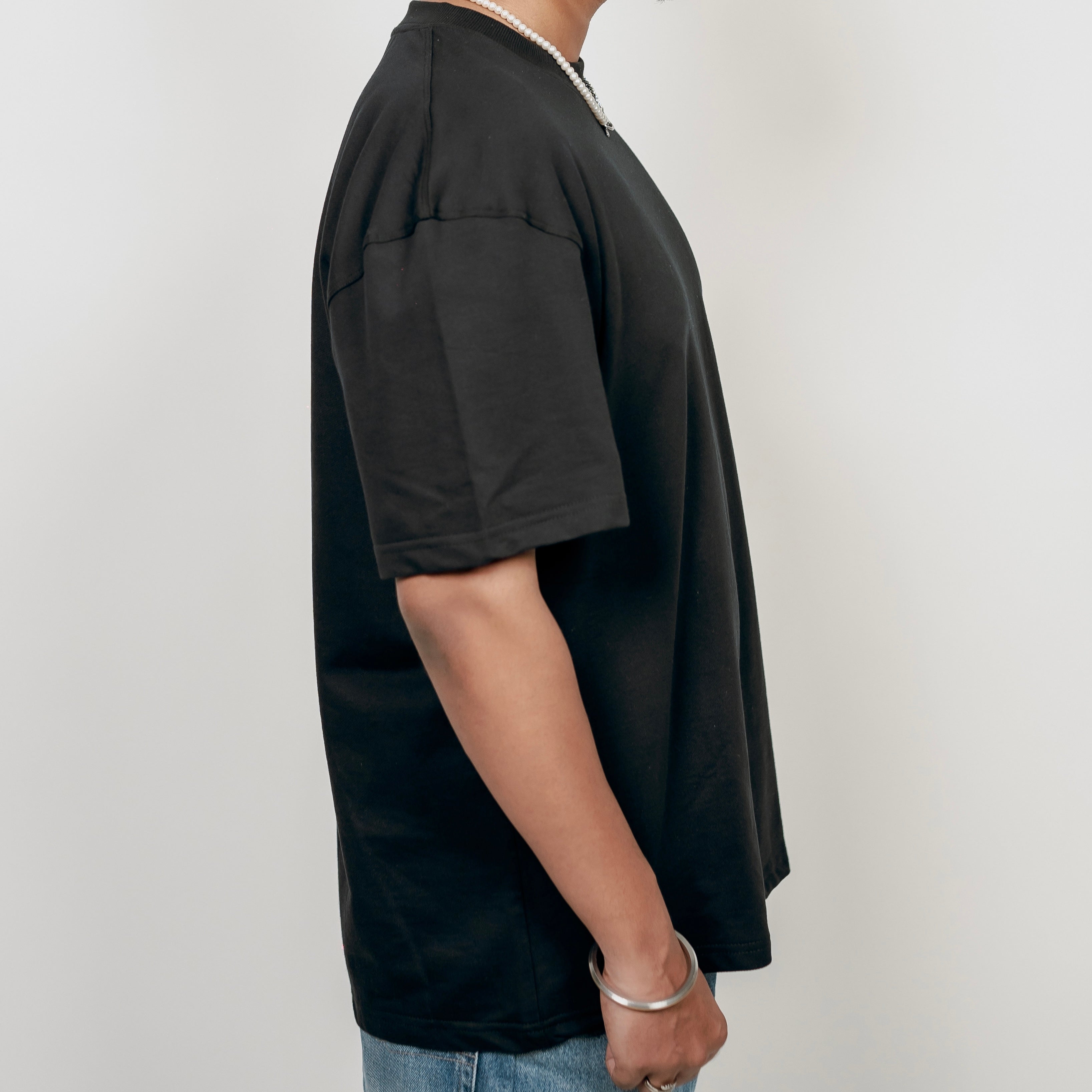 GD Plain Black Tee