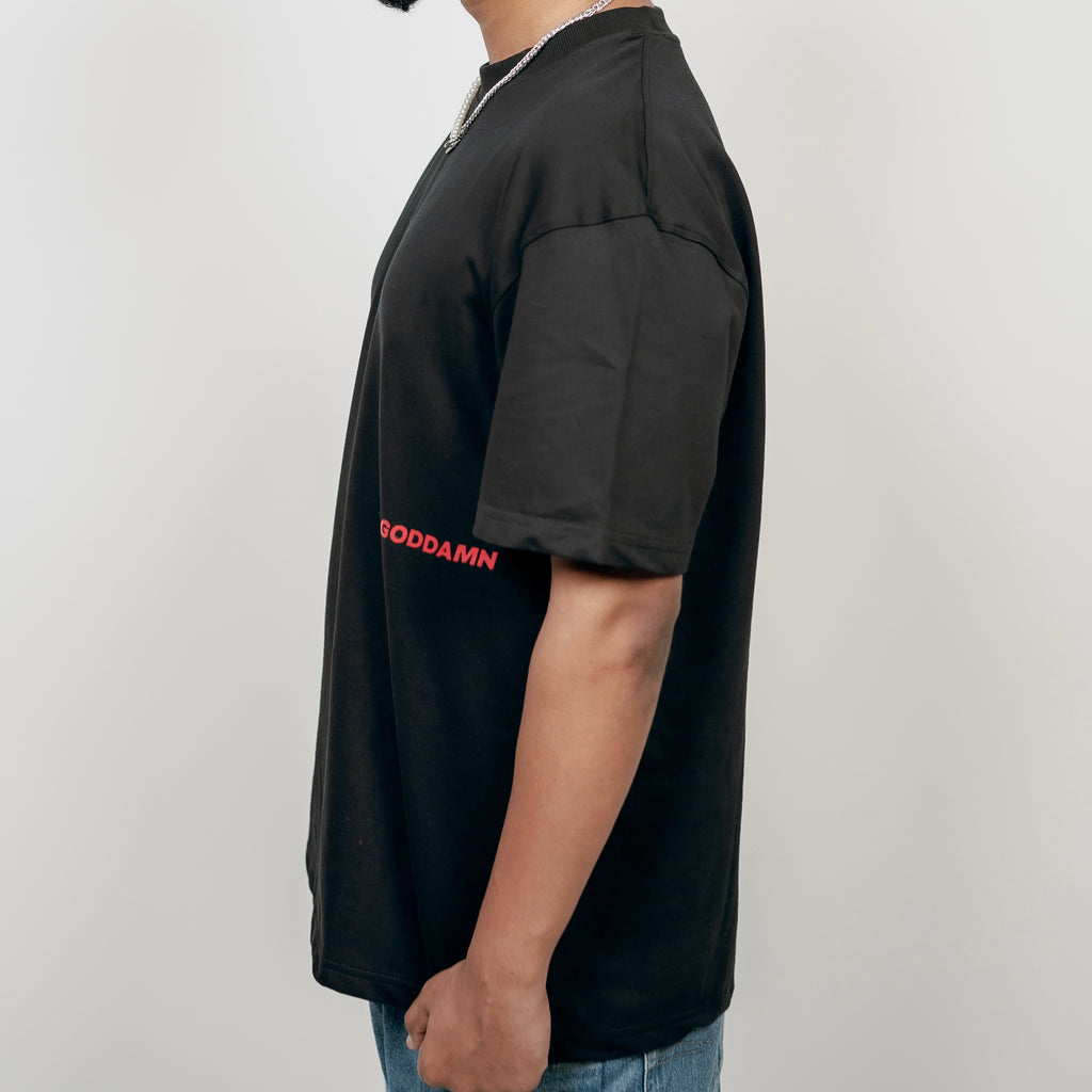 GD Plain Black Tee
