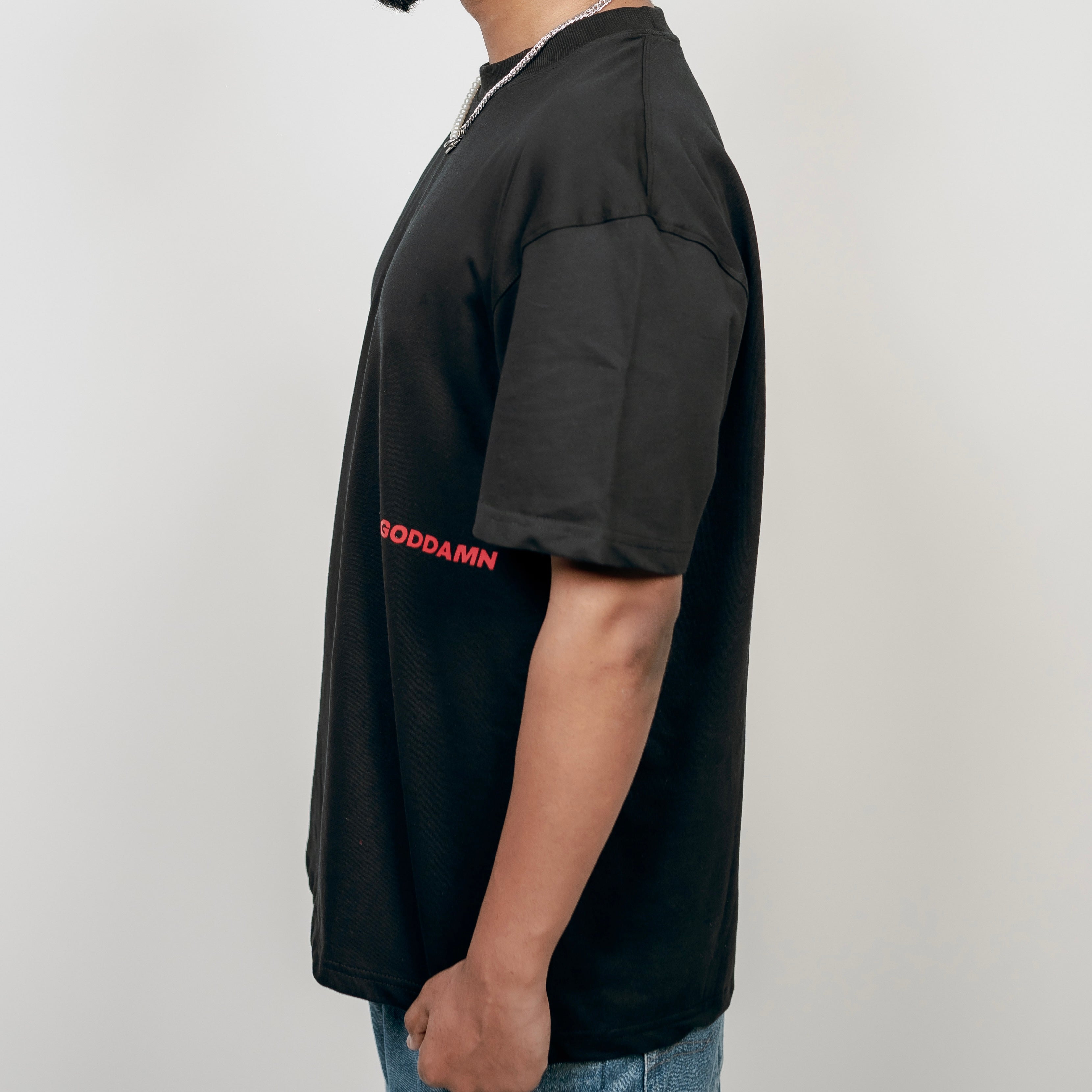 GD Plain Black Tee